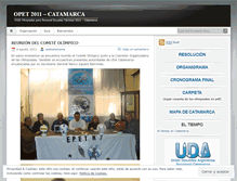 Tablet Screenshot of opetcatamarca.wordpress.com