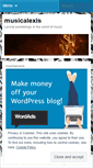 Mobile Screenshot of musicalexis.wordpress.com
