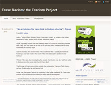 Tablet Screenshot of eracismproject.wordpress.com