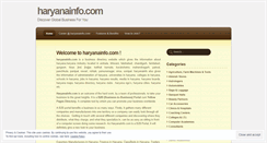 Desktop Screenshot of haryanainfo01.wordpress.com