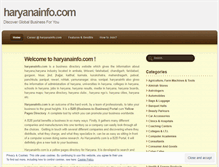 Tablet Screenshot of haryanainfo01.wordpress.com