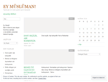 Tablet Screenshot of eymusluman.wordpress.com