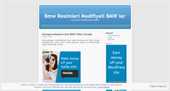 Desktop Screenshot of bmwresimleri.wordpress.com