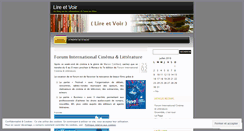 Desktop Screenshot of lireetvoir.wordpress.com