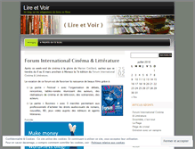 Tablet Screenshot of lireetvoir.wordpress.com