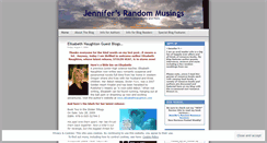 Desktop Screenshot of jennifersrandommusings.wordpress.com