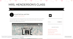 Desktop Screenshot of hendersonclass.wordpress.com