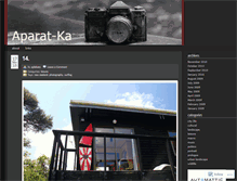 Tablet Screenshot of aparatka.wordpress.com