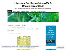 Tablet Screenshot of literaturabrasileira2.wordpress.com