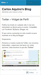 Mobile Screenshot of carlosaquinom.wordpress.com