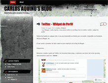 Tablet Screenshot of carlosaquinom.wordpress.com