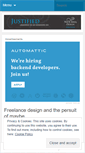 Mobile Screenshot of justifieddesign.wordpress.com