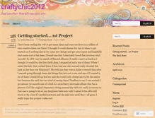Tablet Screenshot of craftychic2012.wordpress.com