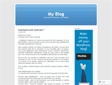 Tablet Screenshot of commentquoi.wordpress.com