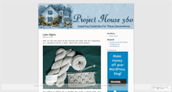 Desktop Screenshot of projecthouse360.wordpress.com