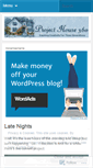 Mobile Screenshot of projecthouse360.wordpress.com