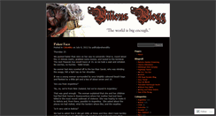 Desktop Screenshot of biliousblogg.wordpress.com