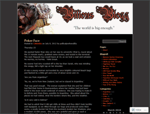 Tablet Screenshot of biliousblogg.wordpress.com