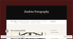 Desktop Screenshot of jimfoto.wordpress.com