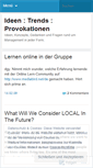 Mobile Screenshot of ideen.wordpress.com