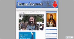 Desktop Screenshot of deumsequere.wordpress.com