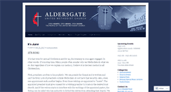 Desktop Screenshot of aldersgateunitedmethodistchurch.wordpress.com