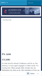 Mobile Screenshot of aldersgateunitedmethodistchurch.wordpress.com