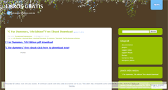 Desktop Screenshot of libroslibros.wordpress.com