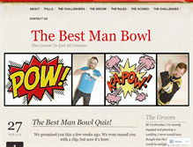 Tablet Screenshot of bestmanbowl.wordpress.com