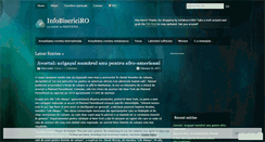 Desktop Screenshot of infobisericiro.wordpress.com