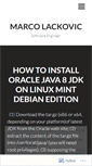 Mobile Screenshot of lackovic.wordpress.com