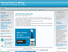 Tablet Screenshot of mhusnimubarok.wordpress.com