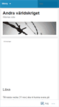 Mobile Screenshot of andravarldskriget.wordpress.com