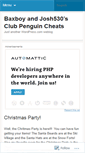 Mobile Screenshot of baxjoshcp.wordpress.com