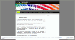 Desktop Screenshot of pmtzacapa.wordpress.com