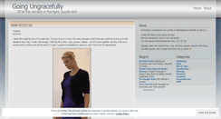 Desktop Screenshot of goingungracefully.wordpress.com