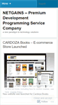 Mobile Screenshot of netgainsamerica.wordpress.com