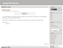 Tablet Screenshot of kongkhron.wordpress.com