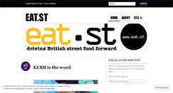 Desktop Screenshot of eatstreetblog.wordpress.com