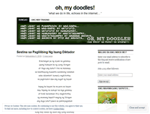 Tablet Screenshot of duking.wordpress.com