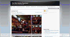 Desktop Screenshot of mikehaskins.wordpress.com