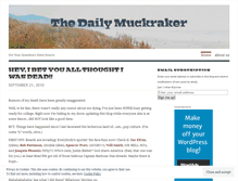 Tablet Screenshot of msmuckraker.wordpress.com