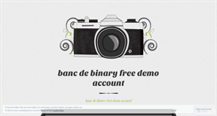 Desktop Screenshot of downloadcenter.bancdebinaryfreedemoaccount.wordpress.com