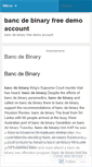 Mobile Screenshot of downloadcenter.bancdebinaryfreedemoaccount.wordpress.com