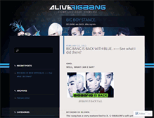 Tablet Screenshot of bigboystance.wordpress.com