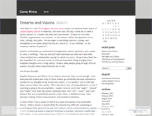 Tablet Screenshot of genemims.wordpress.com