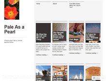 Tablet Screenshot of palepearl.wordpress.com