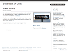 Tablet Screenshot of fatalerror.wordpress.com
