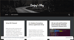 Desktop Screenshot of dwijaybane.wordpress.com