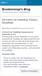 Mobile Screenshot of bruidsmeisje.wordpress.com